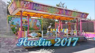 Atracciones feria de Huelin 2017 [upl. by Heti154]