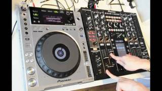 Pioneer CDJ850 MP3 and CD Player  Feature Overview [upl. by Narhem]