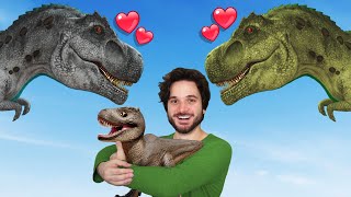 AMOR ENTRE TIRANOSSAURO REX NO ARK [upl. by Daigle779]