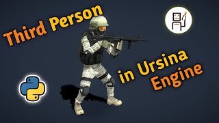 Third Person in Ursina Engine  Ursina Game Engine [upl. by Golding122]