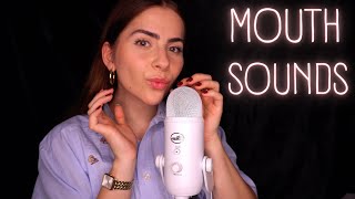 ASMR MOUTH SOUNDS amp INAUDIBLE Whispering auf 200 Sensitivität ❣️ohne cuts [upl. by Laro]