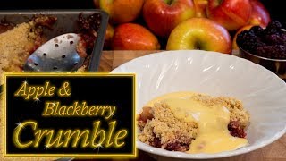 Apple amp Blackberry Crumble Crisp [upl. by Atnek]