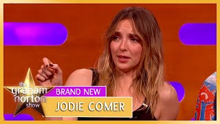 Jodie Foster’s Note To Jodie Comer After Seeing Her On Broadway  The Graham Norton Show [upl. by Oesile]