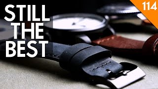 Best straps under 20 Ritche Watch Bands vintage leather review [upl. by Adnaluy564]