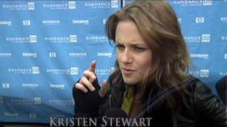 Sundance 2009 Red Carpet Day 8  Kristen Stewart amp John Krasinski [upl. by Rennold63]