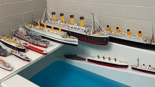 Back to back Review of Ships Titanic Britannic Will They sink or Float [upl. by Kyne]