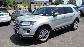 SOLD 2018 Ford Explorer Limited Ecoboost 4WD Walkaround Start up Tour and Overview [upl. by Okechuku272]