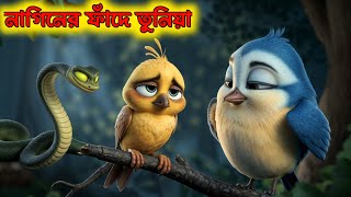 নাগিনের ফাঁদে তুনিয়া ২  Bangla Cartoon  Thakurmar jhuli  Pakhir Golpo  Tuntuni Golpo [upl. by Rock187]