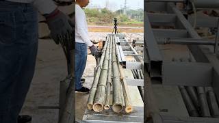 Bamboo Processing in Action”￼ bamboo woodworking satisfying tools [upl. by Eugenides]