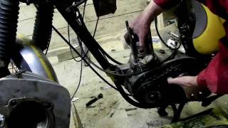 BSA 441 problem solved and huge relief Loose rotor nut sounds fatal [upl. by Adnirak681]