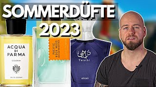 Top Sommerdüfte 2023  Die wilde Mischung  Nische Designer und günstige Düfte [upl. by Oinafipe]