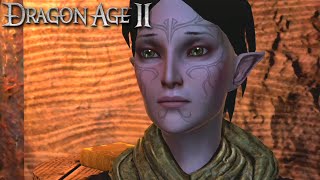 Dragon Age 2 Merrill Romance Complete All ScenesMale Hawke [upl. by Sivel674]