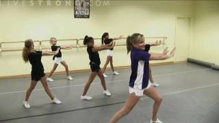 How to Combine Cheerleading Dance Moves [upl. by Horton]