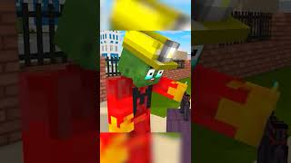 Monster school girl left the boy😓 shorts minecraft minecraftanimation [upl. by Sailesh666]