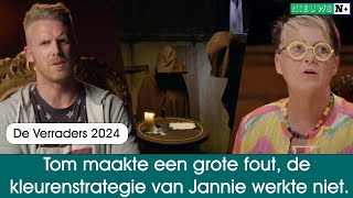 De Verraders 2024 Tom maakte een grote fout de kleurenstrategie van Jannie werkte niet [upl. by Rovaert949]