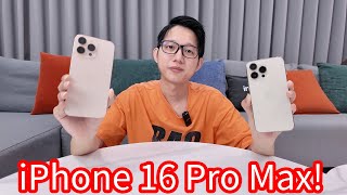 【阿金生活】iPhone 16 Pro Max開箱實測！新相機按鈕好用嗎？跟iPhone15與iPhone14的差異？ [upl. by Alahsal172]