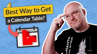 How to get a DATE TABLE easily in Power BI [upl. by Lotson747]