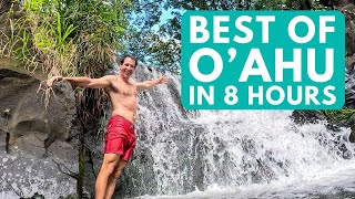 Best of Hawaii in 8 Hours Oahu Circle Island Tour [upl. by Notsek]