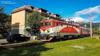 Trenuri  Trains in Vatra Dornei Bukovina  Romania [upl. by Lamdin258]