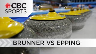 Penticton Curling Classic 2023 Sheet D  Brunner vs Epping  CBC Sports [upl. by Alysoun38]