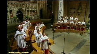 BBC TV quotSongs of Praisequot Ripon Cathedral 2001 Gordon Stewart [upl. by Lednar]