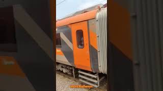 Indias FIRST ORANGE VANDE BHARAT EXPRESS  MOST LUXURIOUS TRAIN OF INDIA [upl. by Airdnas290]