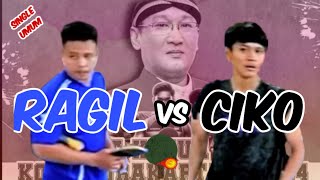 RAGIL Victory Jatim vs CIKO RF 🏓🏓 16 Besar Single Umum Piala Ketua KONI Surakarta II 2024 [upl. by Horatio692]