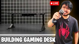 Building Gaming Desk IRL Stream [upl. by Nnyw]