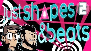 Pink Fink  Lets Play Just Shapes amp Beats  PART 2 [upl. by Akcinahs915]