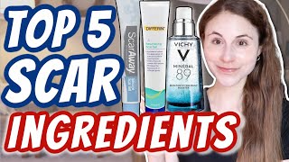 TOP 5 INGREDIENTS FOR SCARS Dr Dray [upl. by Margarida]