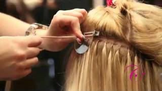 Cinderella Hair 100 Human Hair Extensions  How To [upl. by Annasus]