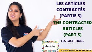 French Grammar  Les articles contractés Exceptions Part 33  918920060461 [upl. by Horbal820]