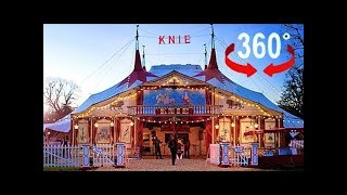 Tauche ein in die Welt von Circus Knie I 360GradVideo [upl. by Gretal823]