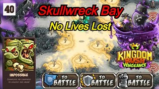 Skullwreck Bay  Impossible Difficulty  Kingdom Rush Vengeance [upl. by Butta]