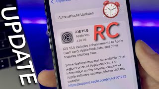 iOS 155 RC Release Candidate its draußen  Was ist neu Wann kommt 155 für Alle  APPLE UPDATE [upl. by Evvie620]