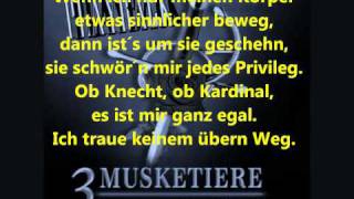 3 Musketiere Männer Karaoke amp lyrics [upl. by Yanrahc]