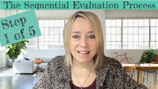 MUST KNOW  Step 1 of Sequential Evaluation Process of Determining quotDISABLEDquot [upl. by Jaenicke178]