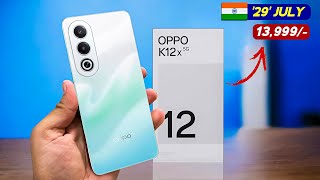 OPPO K12x 5G  Official Launch  Specs  Price in India  OPPO K12x 5G Unboxing [upl. by Jacinta]