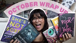 All The Books I read  October Reading Wrap Up 🎃👻📖 [upl. by Phillip265]