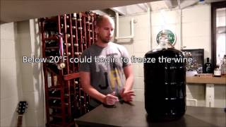 Cold Stabilizing Your Wine to Prevent Crystals in the Bottle [upl. by Oly]