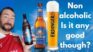 Erdinger isotonic non alcoholic 05 ABV babbling beer review CaskAleWeek 19th29th SEP 2024 [upl. by Ruomyes909]