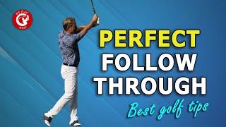 How to get the perfect follow through in your golf swing [upl. by Hcab482]