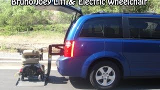 Dodge Grand Caravan with Electric Wheelchair and Joey Interior Lift [upl. by Garnes239]