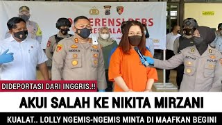 LANGSUNG Kasus 90Jt Di Peroses Lolly Minta Maaf Akui Salah Begini [upl. by Sillihp533]