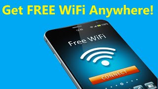 Free WiFi Anywhere Anytime  Howtosolveit [upl. by Bonnes654]