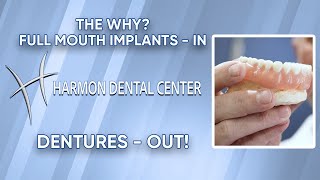 The Why Full Mouth Implants  IN Dentures  Out [upl. by Castora332]