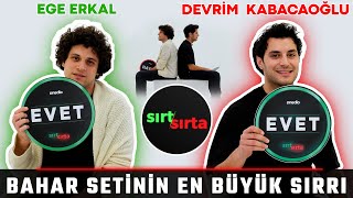 Bahar Dizisi Oyuncuları Ege Erkal ve Devrim Kabacaoğlu Sırt Sırta’da [upl. by Dalton]