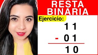 RESTA BINARIA  Ejercicio 1 [upl. by Deena847]