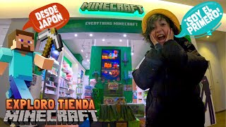 EXISTE la Tienda de MINECRAFT en JAPON y soy el PRIMERO en Visitarla [upl. by Pauly]