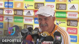 Tuca Ferretti doma a sus Tigres con ‘tranquizas’ [upl. by Eirrak117]